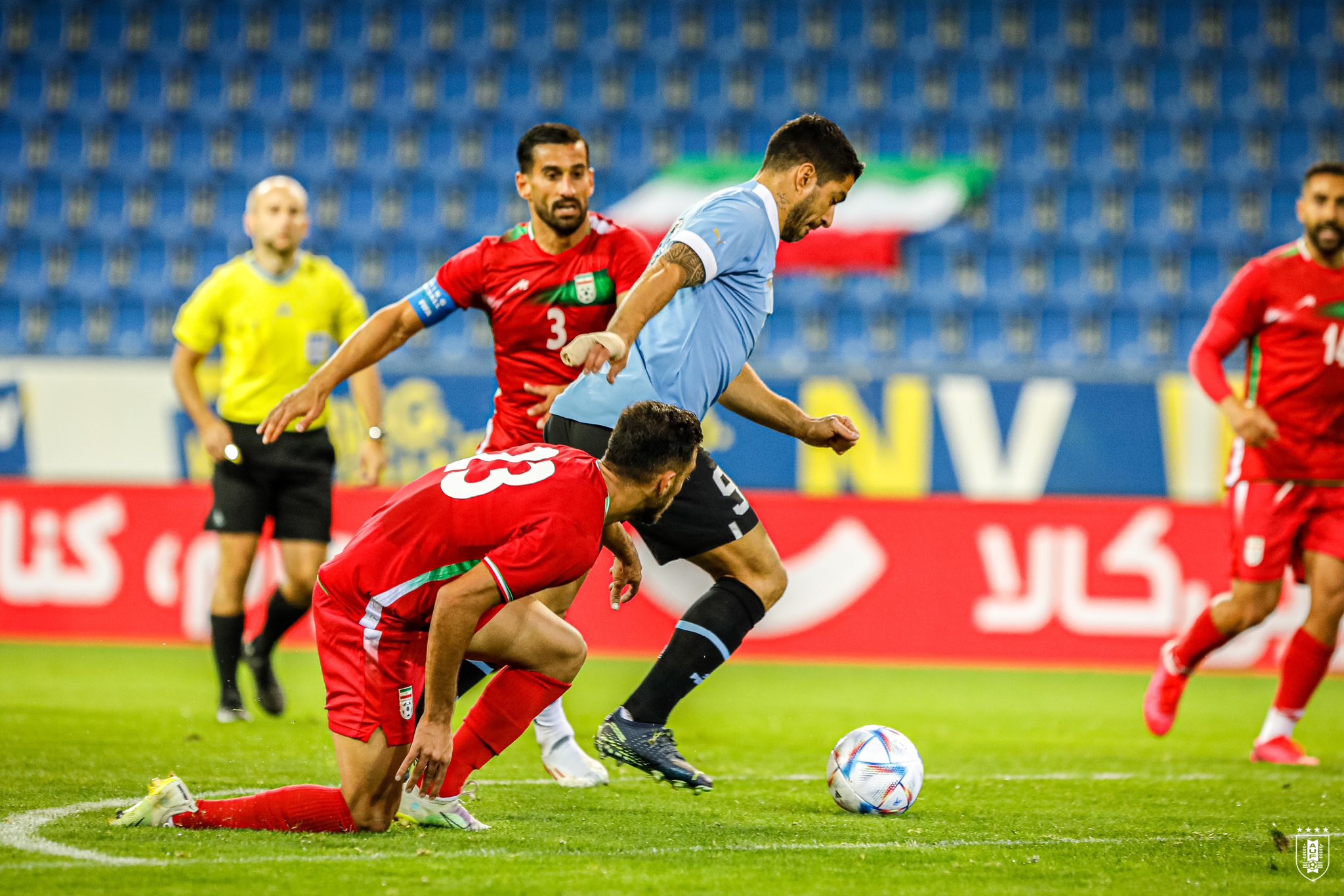 Uruguay perdió ante Irán en amistoso de la fecha FIFA