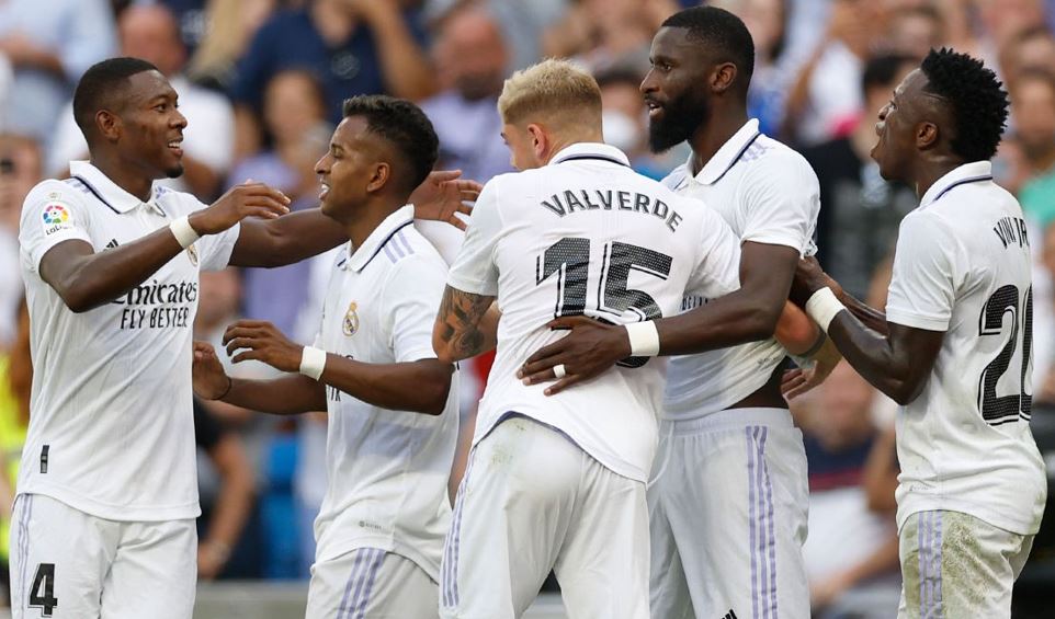 Real Madrid goleó al Mallorca y lleva 5 triunfos en LaLiga