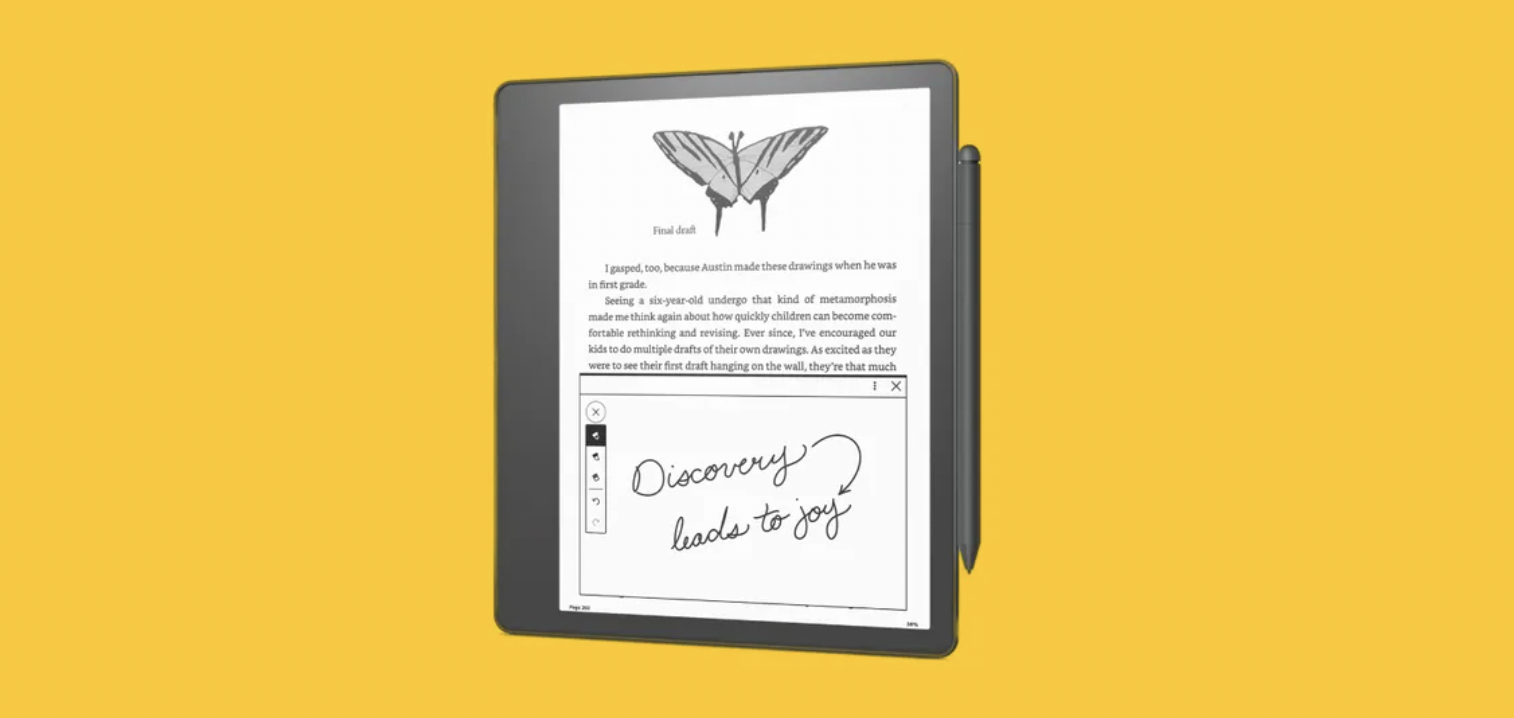 Amazon lanza el primer Kindle donde se puede escribir