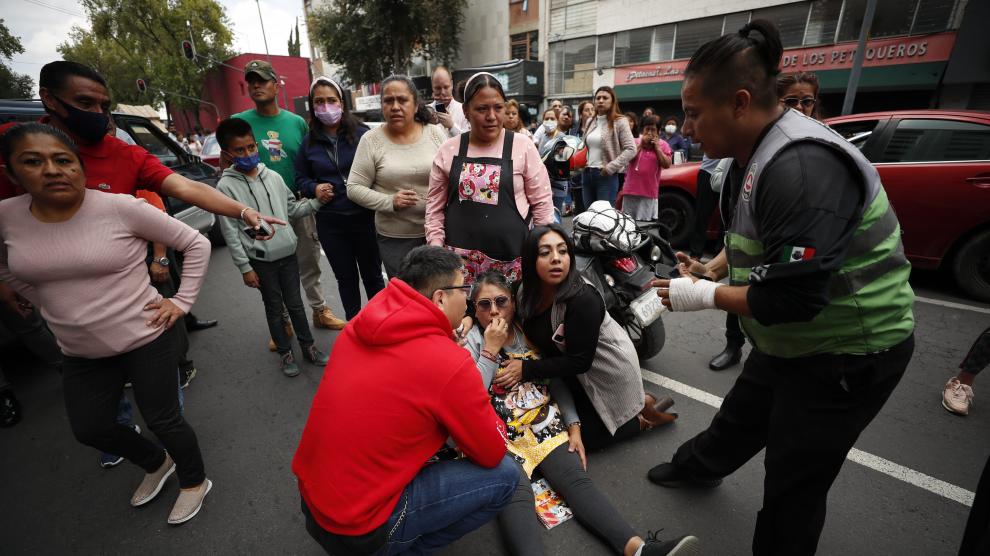 Réplica de 6.9 sacude el centro de México