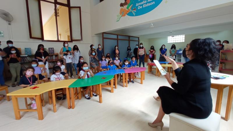 BNP invita a niños a participar en  club de lectura y cuentacuentos