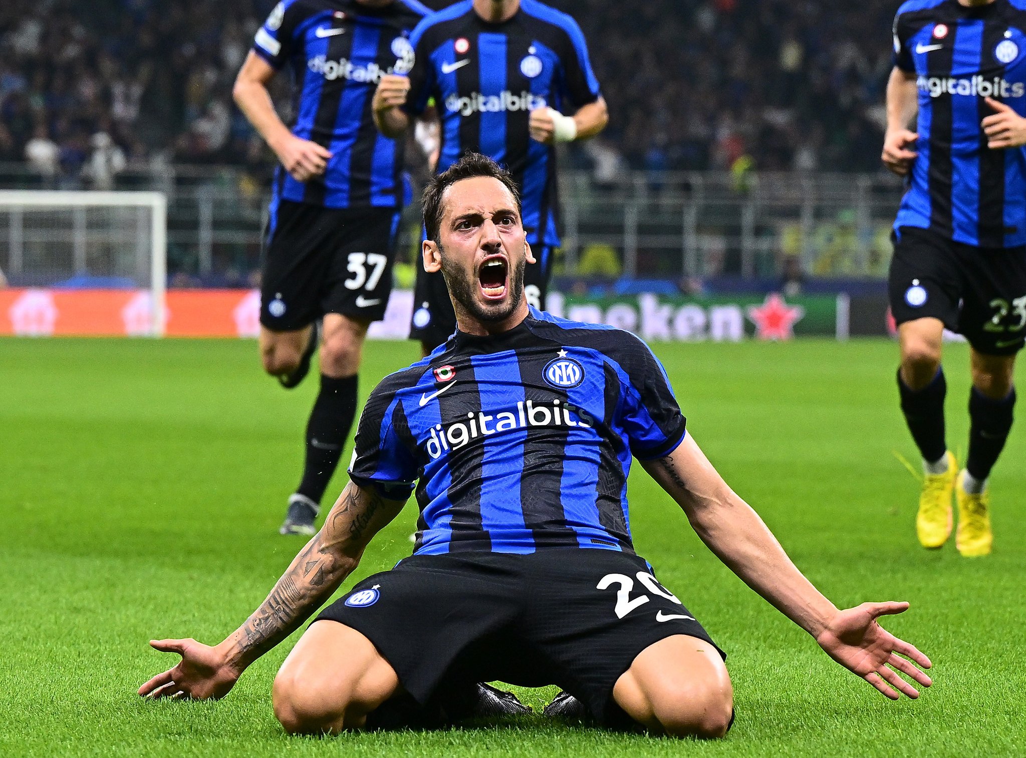 Inter de Milan superó al FC Barcelona en la UEFA Champions League