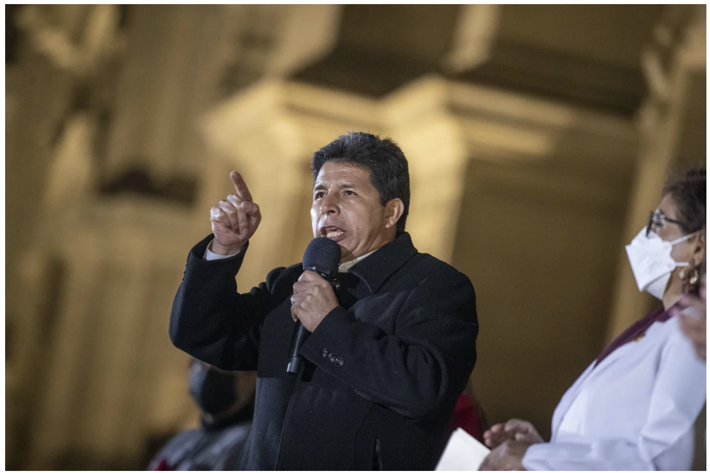 Pedro Castillo asegura que se está ejecutando un Golpe de Estado en Perú