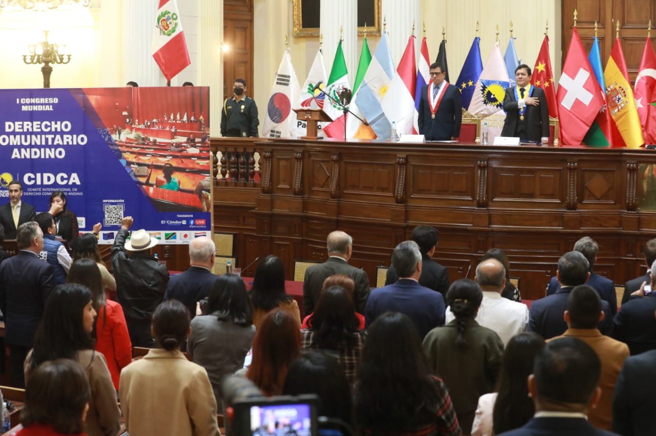 Lima es sede de Congreso Mundial de Derecho Comunitario Andino