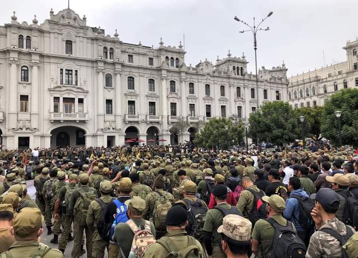 160 reservistas llegan a Lima desde la región San Martín