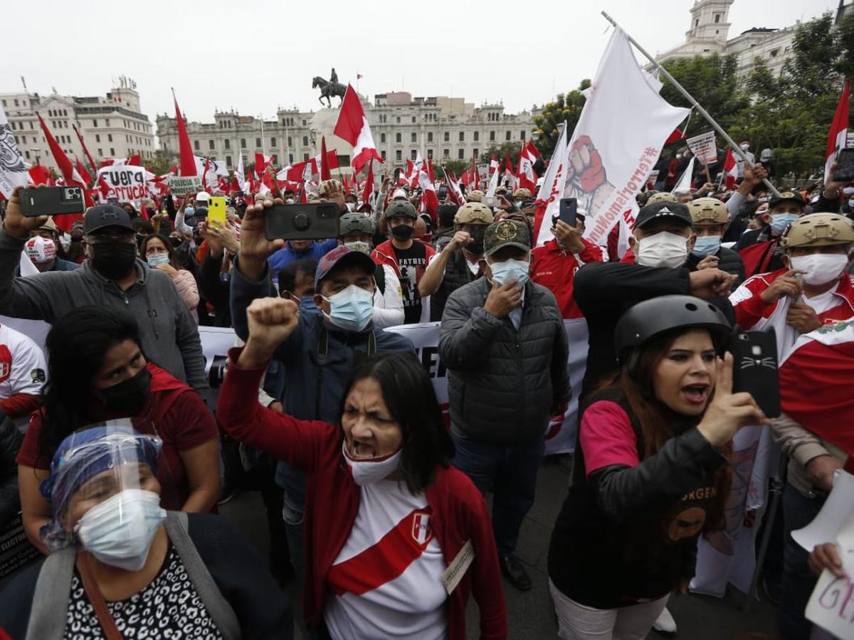 “Reacciona Perú” convocó a segunda marcha antiCastillo