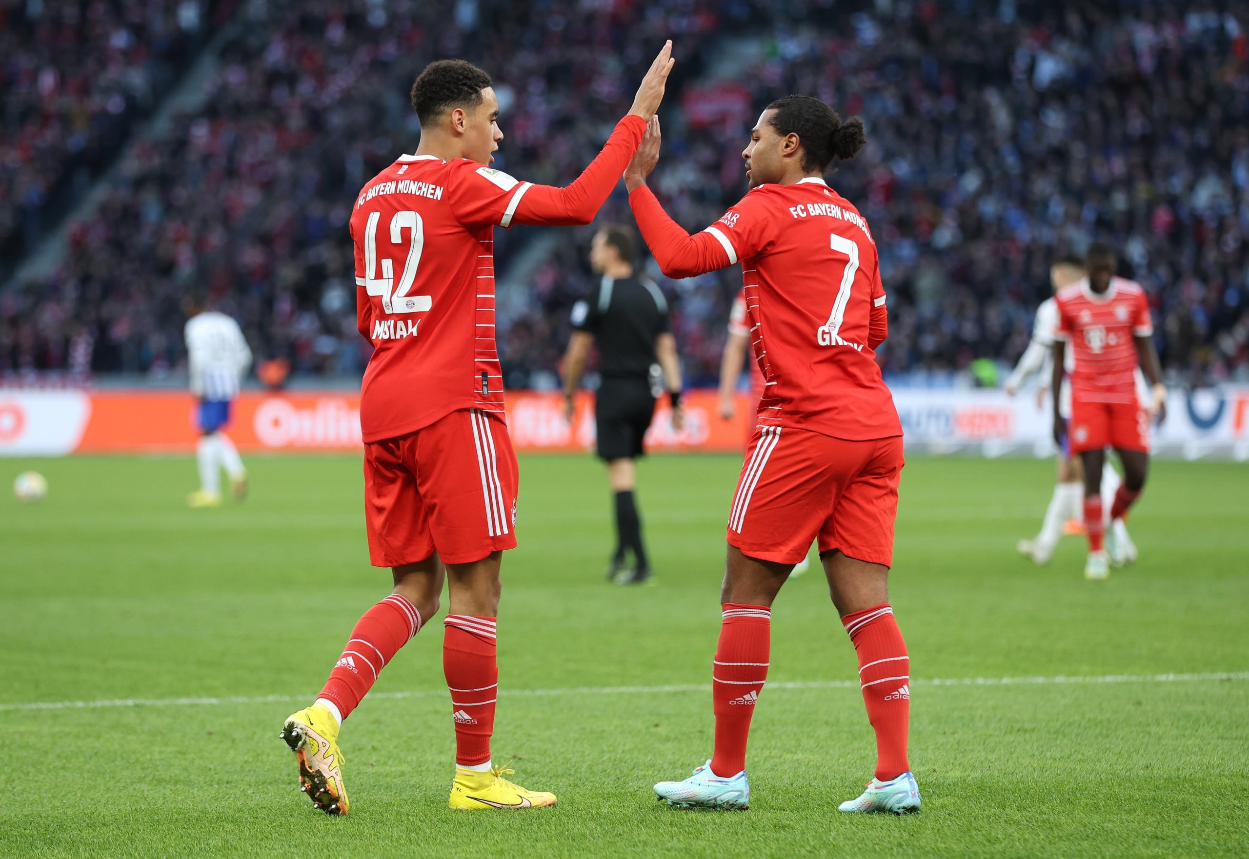 Bayern Munich derrotó al Hertha Berlin y retomó la punta de la Bundesliga