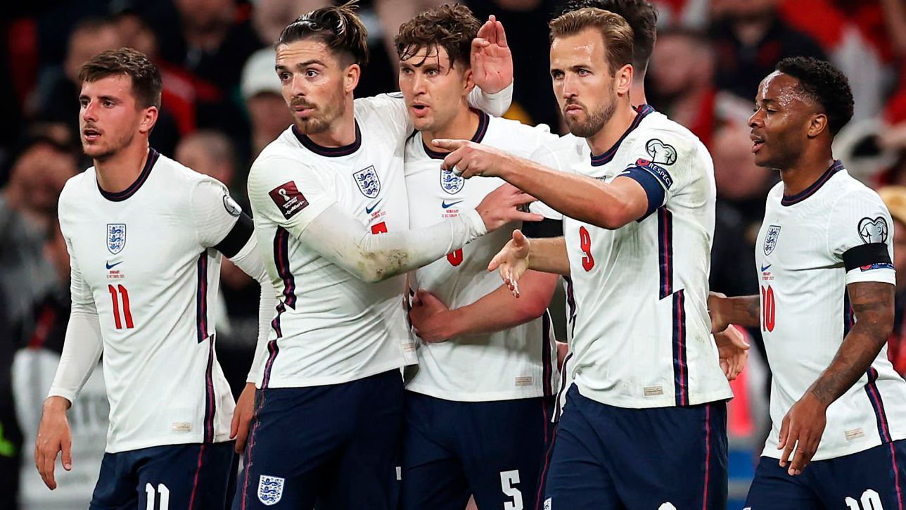 Inglaterra presentó a su convocados para Qatar 2022