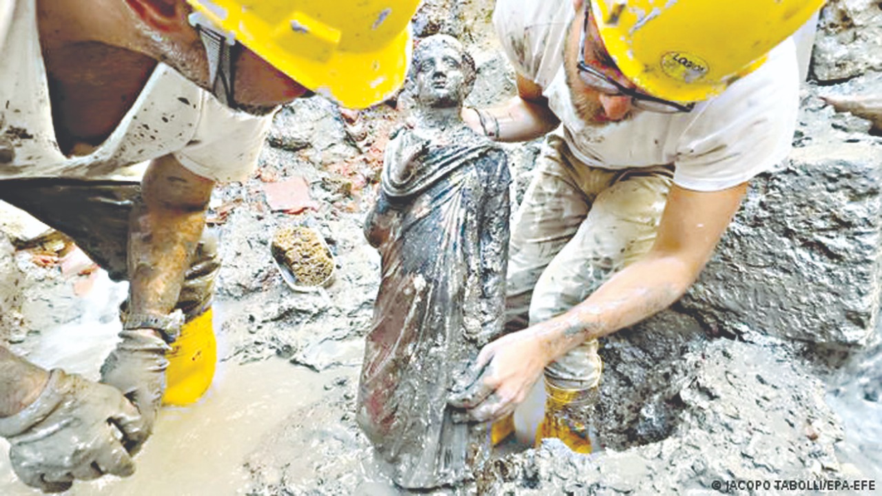 Estatuas de bronce descubiertas en Italia reescribirían la historia del Imperio Romano
