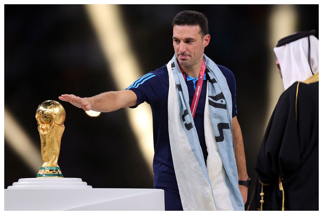 Scaloni tras ganar el Mundial: «El más grandes mérito es de los jugadores»
