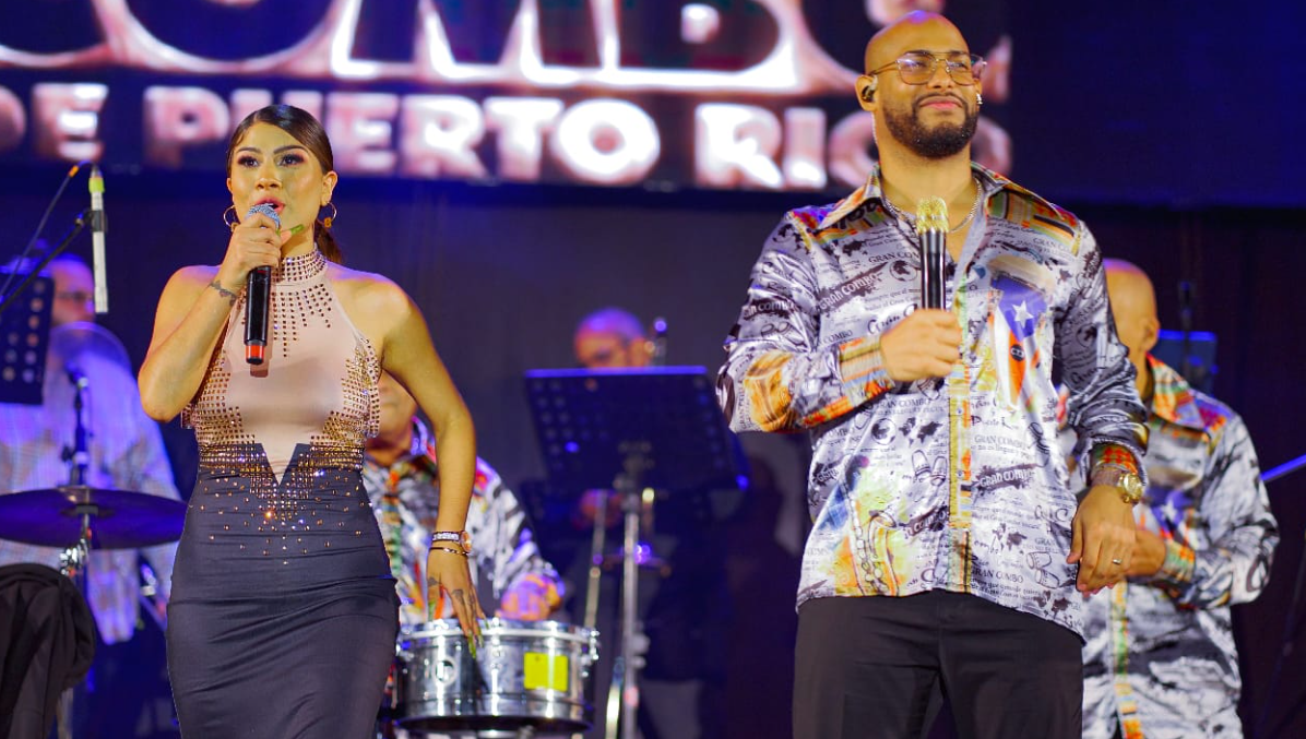 Brunella Torpoco emocionada tras cantar con El Gran Combo de Puerto Rico
