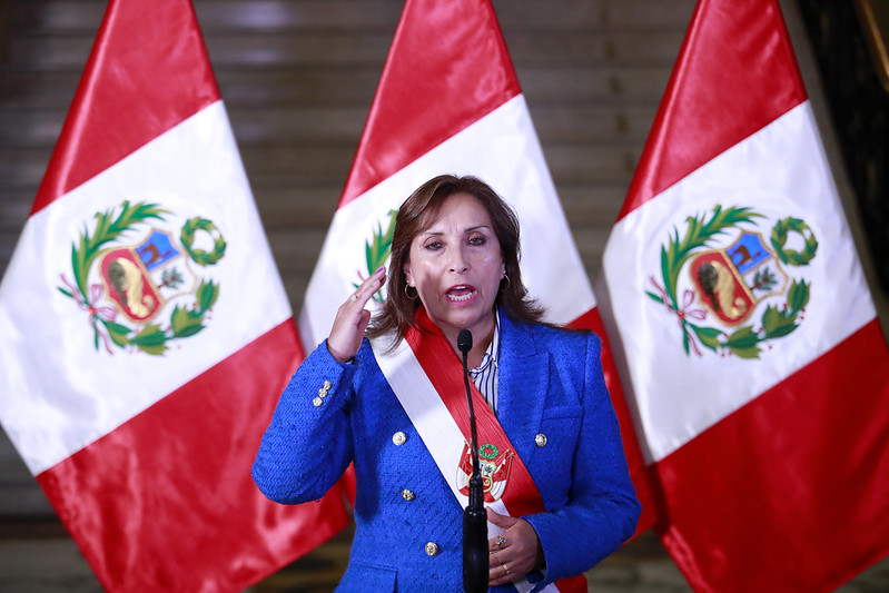 Dina Boluarte pedirá adelanto de elecciones generales