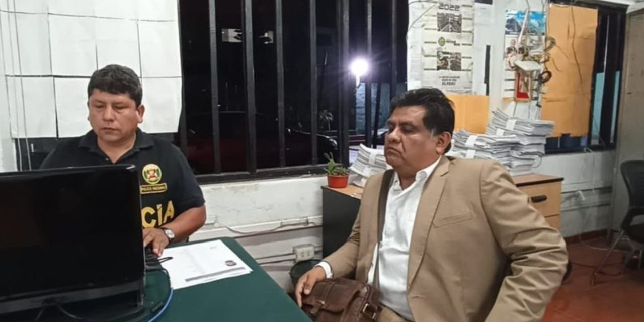 Juan Burgos presenta denuncia policial contra Pasión Dávila