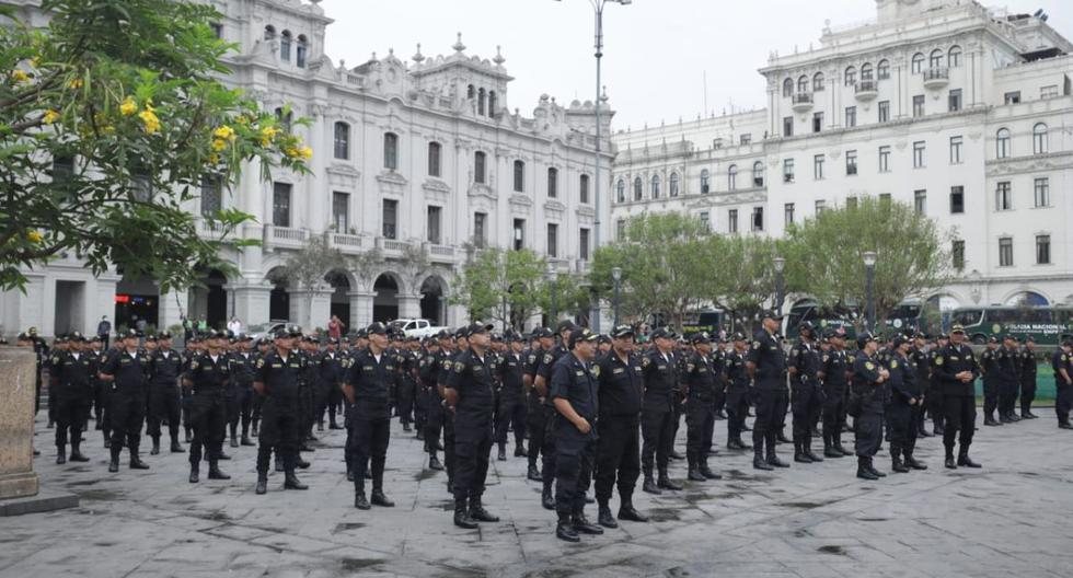 5 mil agentes policiales  resguardarán Lima