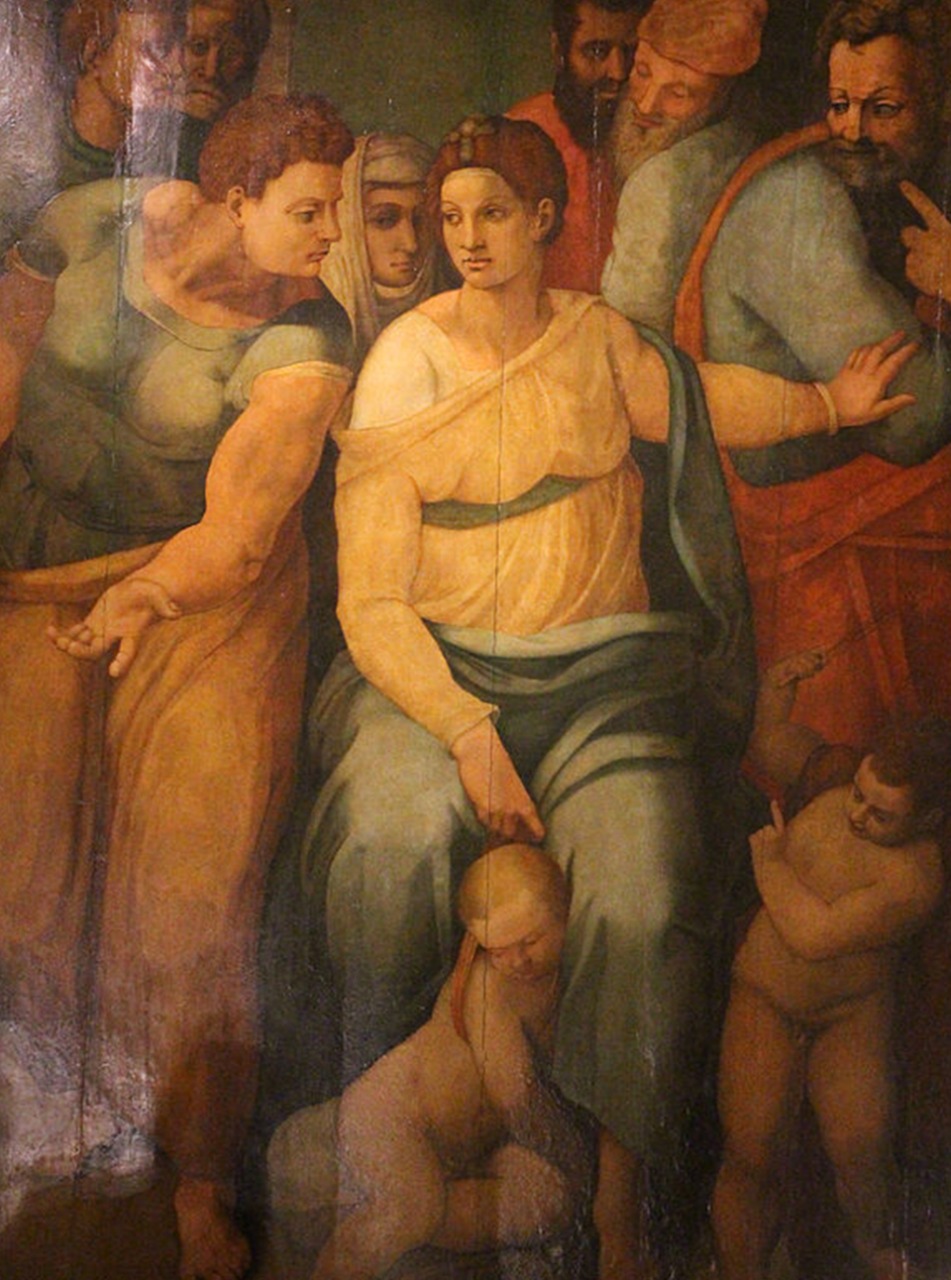 Restauran “Epifanía”, uno de los  grandes dibujos de Miguel Ángel