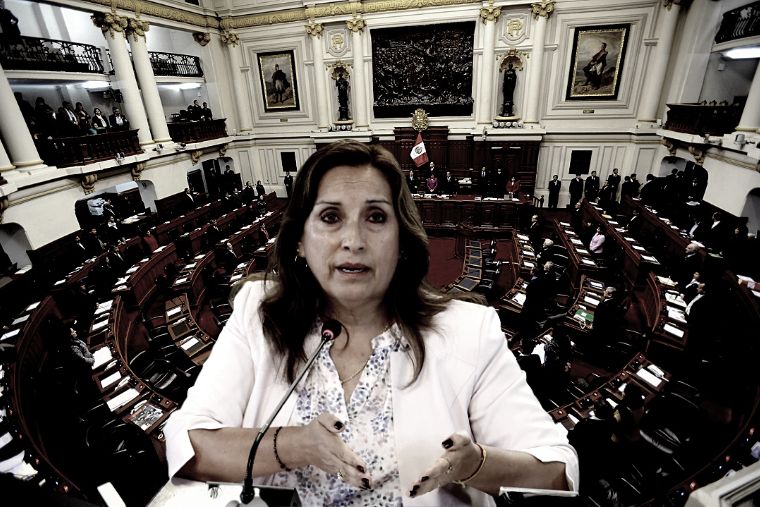 Dina Boluarte le da ultimátum al Congreso.