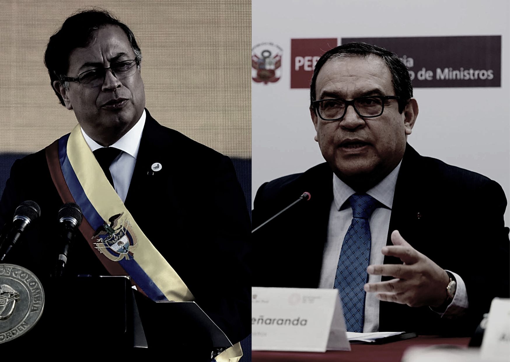 Premier Otárola le responde al presidente de Colombia