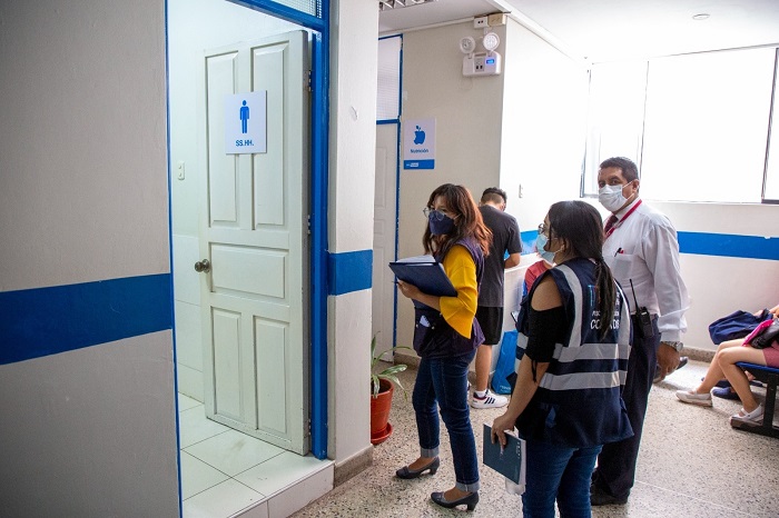 CONADIS supervisa que establecimientos de salud en Lima Norte sean accesibles para personas con discapacidad