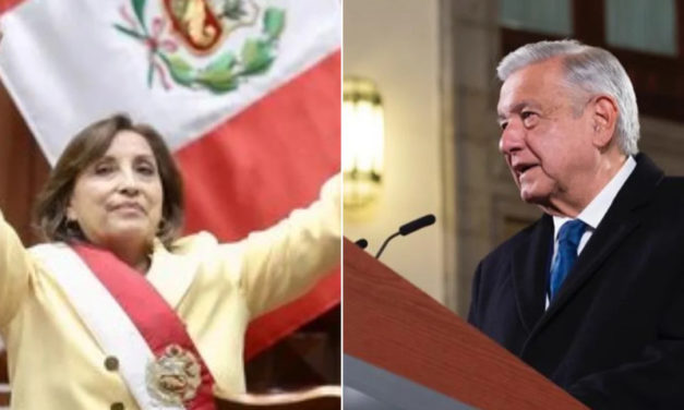 Presidente de México, AMLO, insulta a Dina Boluarte