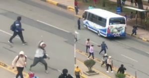 Dictan prisión preventiva contra vándalos detenidos durante las protestas en Cusco