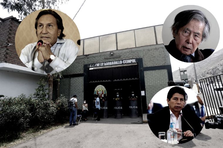 Castillo, Toledo y Fujimori podrían coincidir en el mismo penal