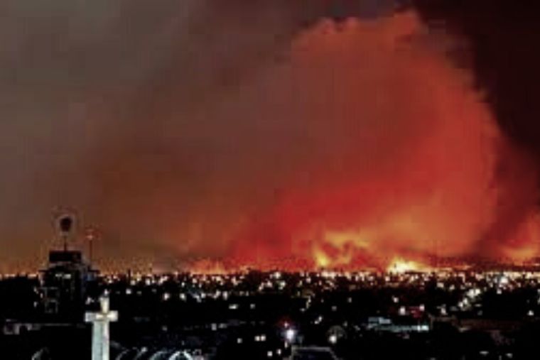 Incendios forestales en Chile dejan al menos 24 muertos.