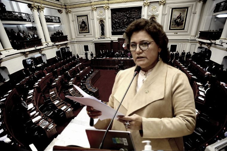 Silvia Monteza es la nueva segunda vicepresidente del Congreso.