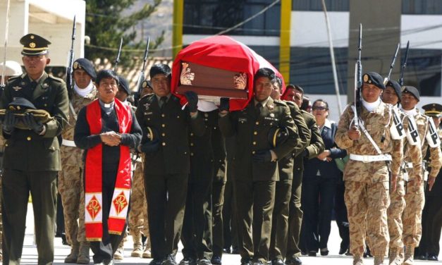 Militares fallecidos en Puno