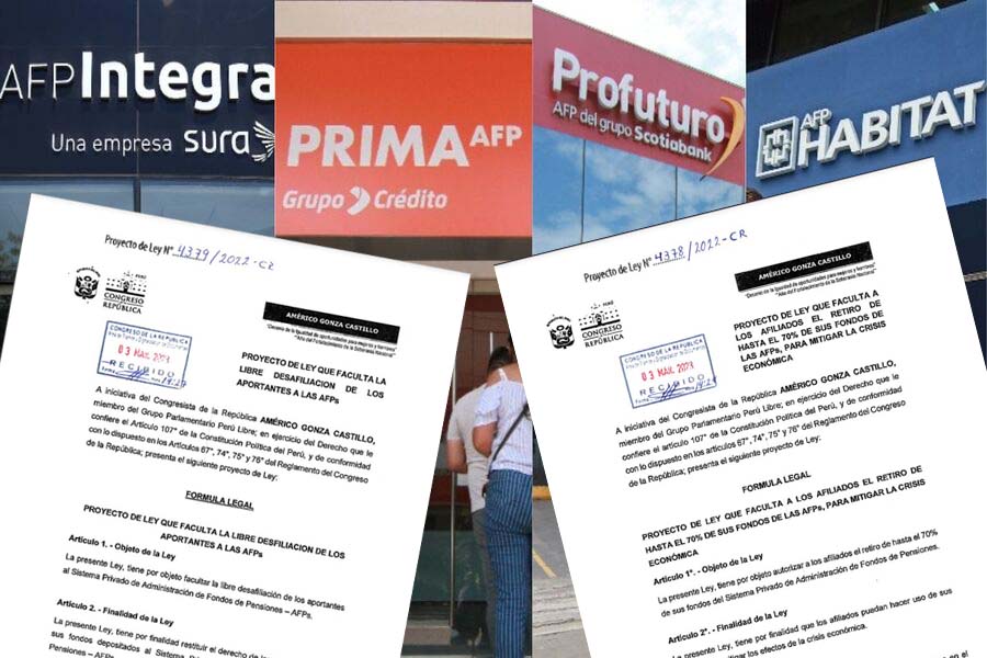 Perú Libre: bancada presenta proyectos que afectarían al SPP
