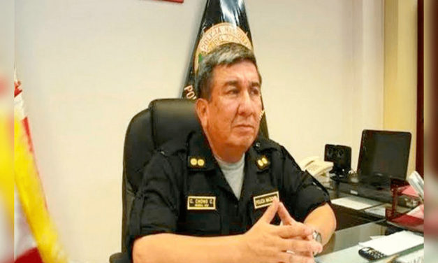 Carlos Chong, jefe del Estado Mayor de la PNP