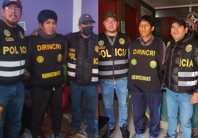 Capturan a asesino de policía que murió quemado en Puno