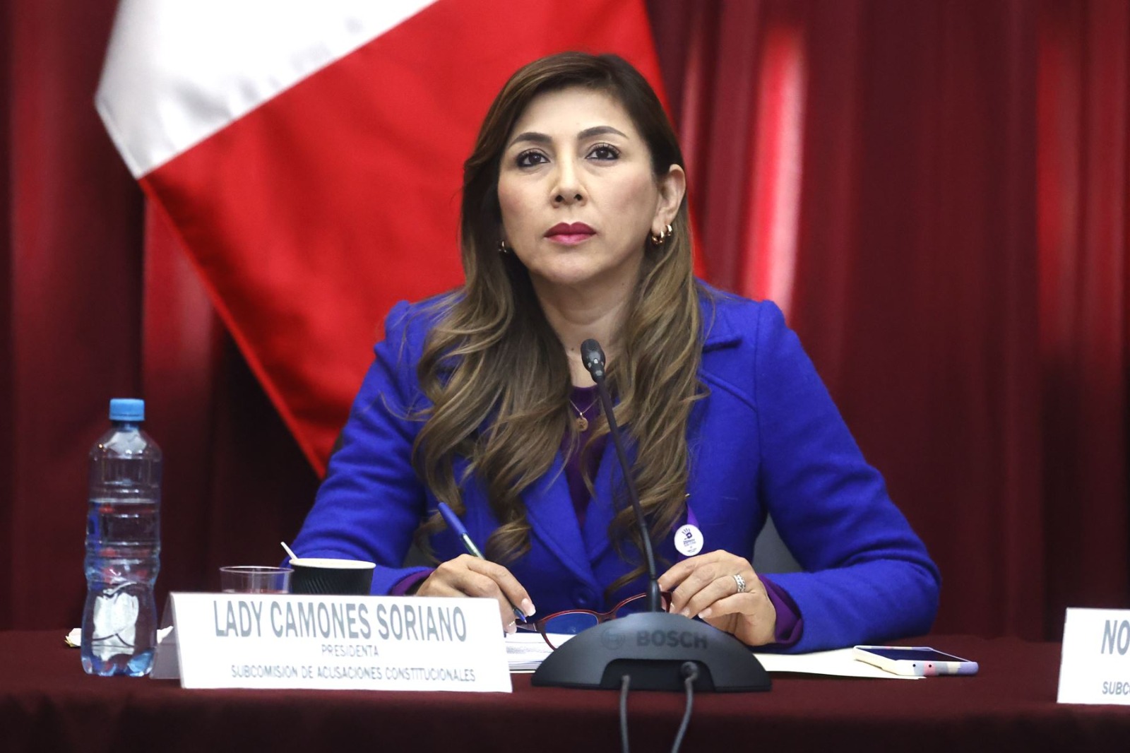 Lady Camones: Congreso de la República verá suspensión de Betssy Chávez