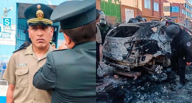Testigo denunció a hampones que quemaron vivo a policía