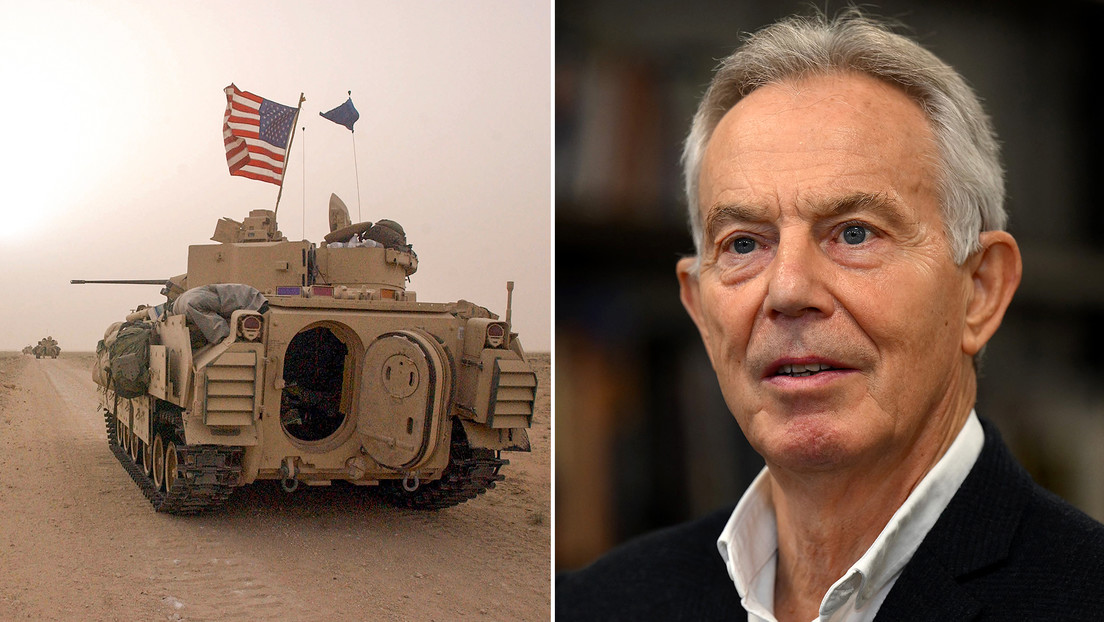 Blair justifica invasión de EEUU a Irak “para llevar la democracia»
