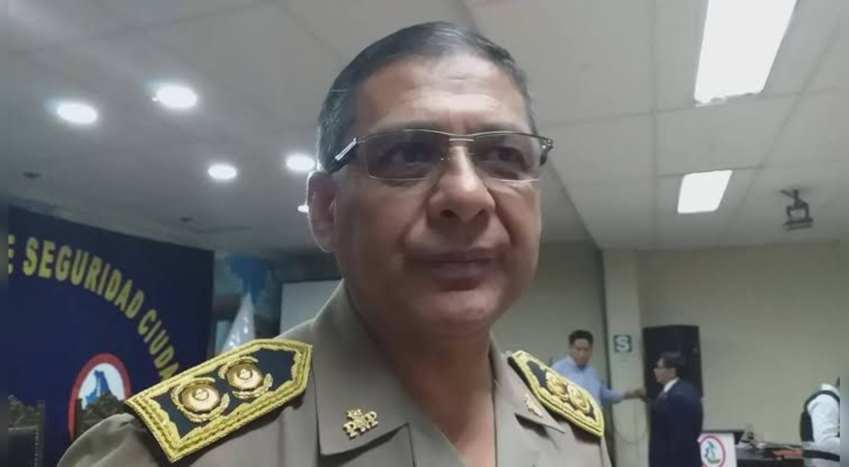 Víctor Montoya Mori, Inspector General de la PNP.