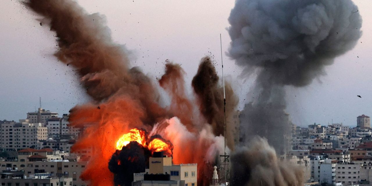 Cohetes disparados a Israel