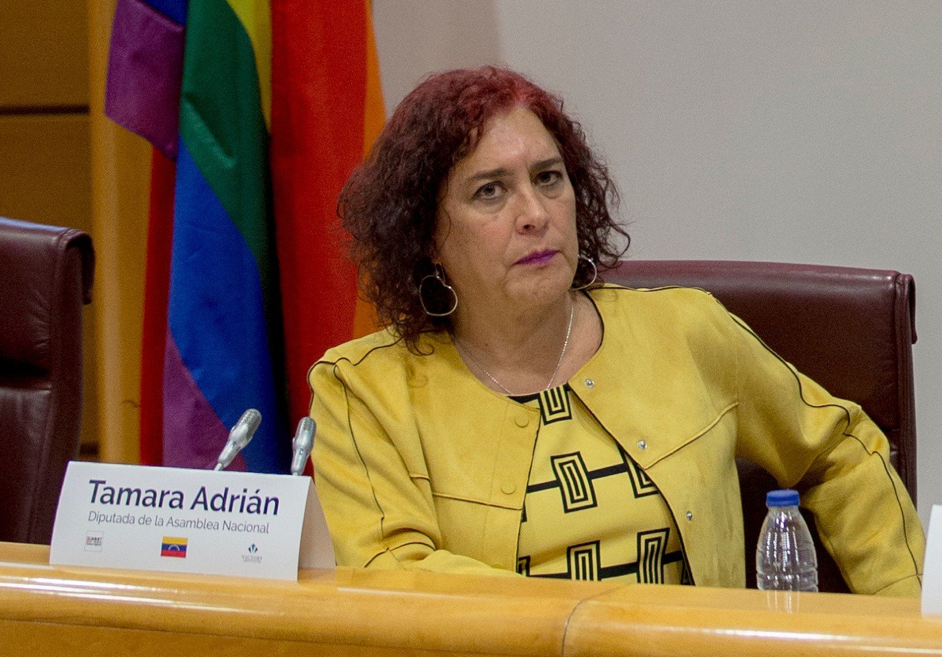 Tamara Adrián, exdiputada trans, competirá por la candidatura presidencial en Venezuela