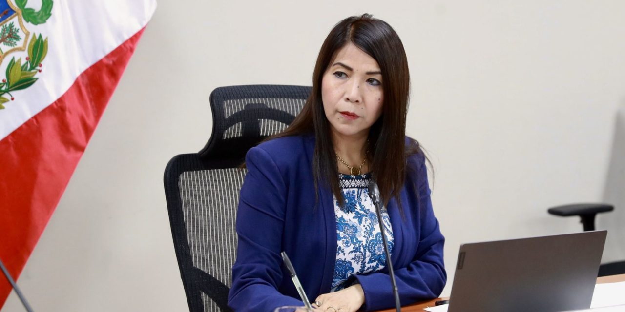 Ministerio Público abre investigación preliminar contra María Cordero Jon Tay