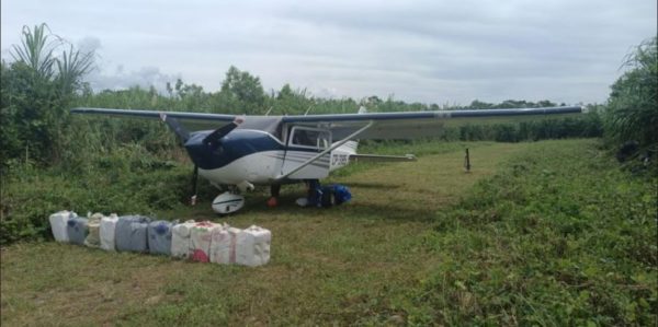 Avioneta boliviana con droga