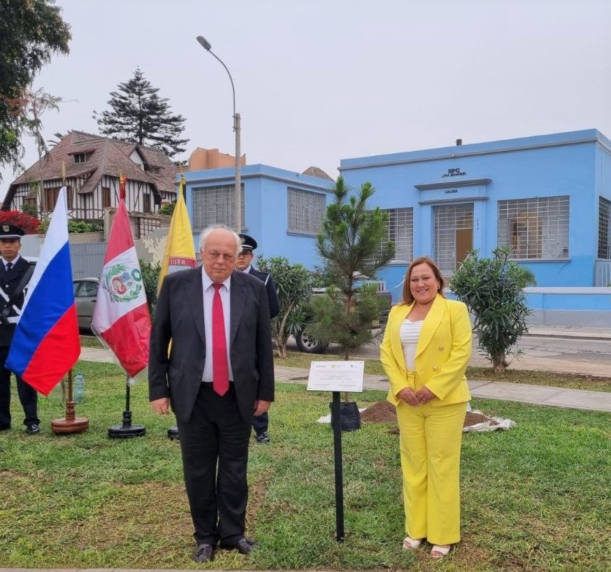 Campaña rusa “Jardín de la Memoria” en el Perú