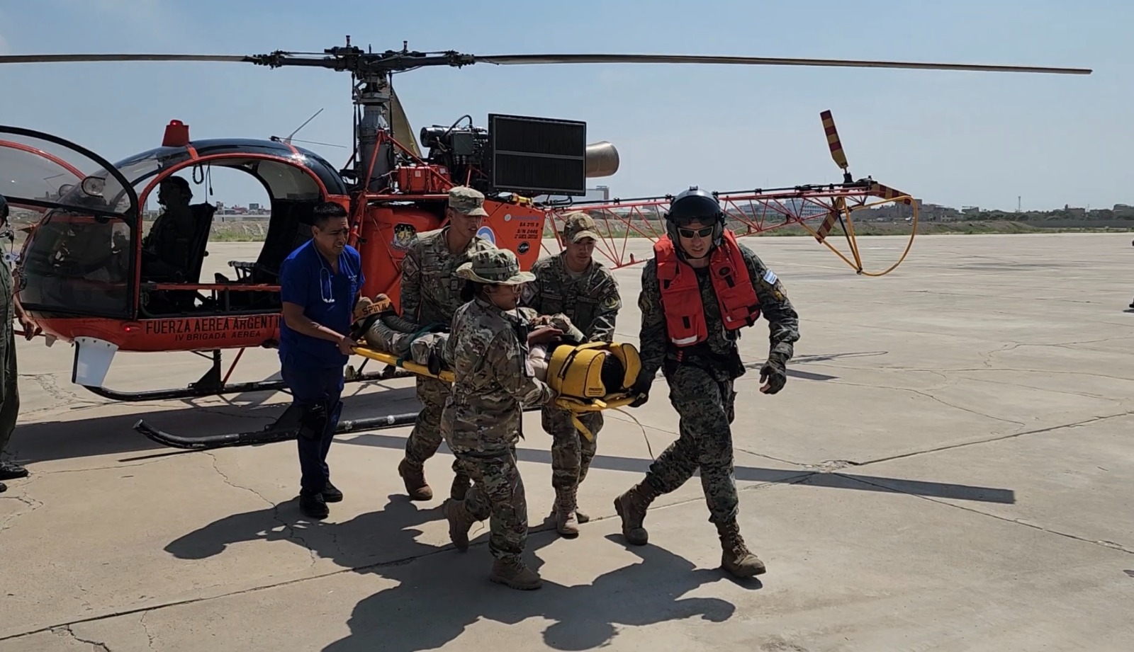 Fuerza Aérea del Perú se prepara ante las catástrofes naturales