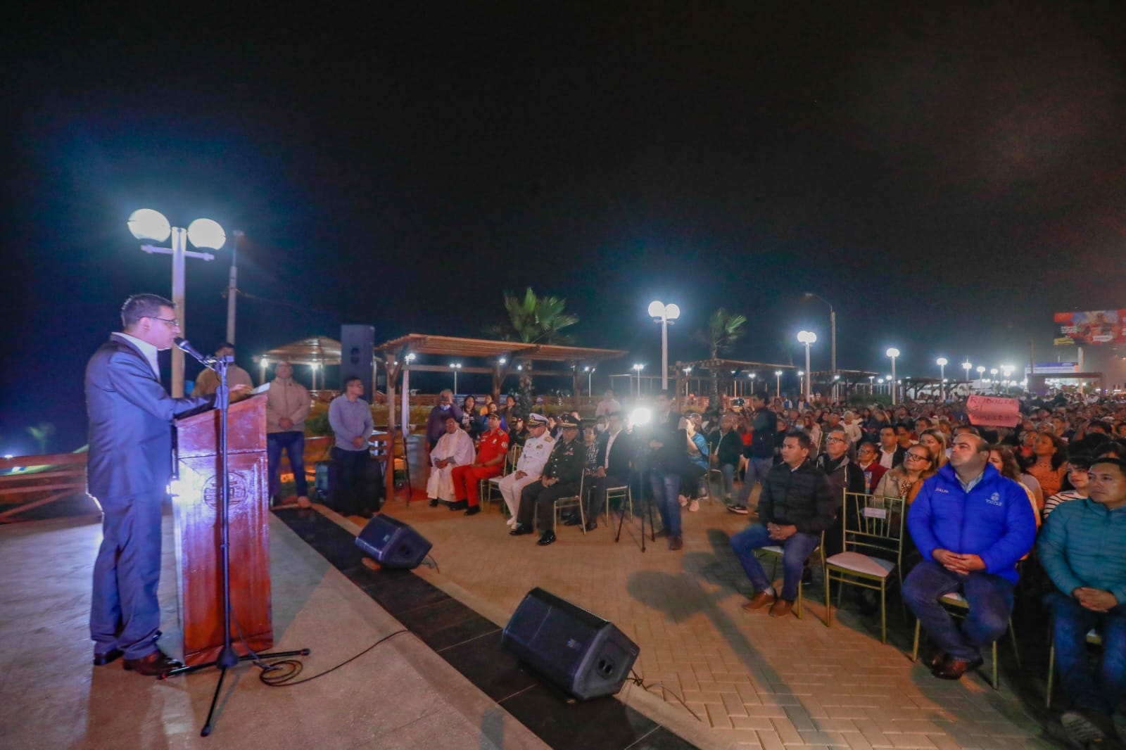 La Perla: alcalde Rodolfo Adrianzén inauguró gran ‘mirador de la perla’