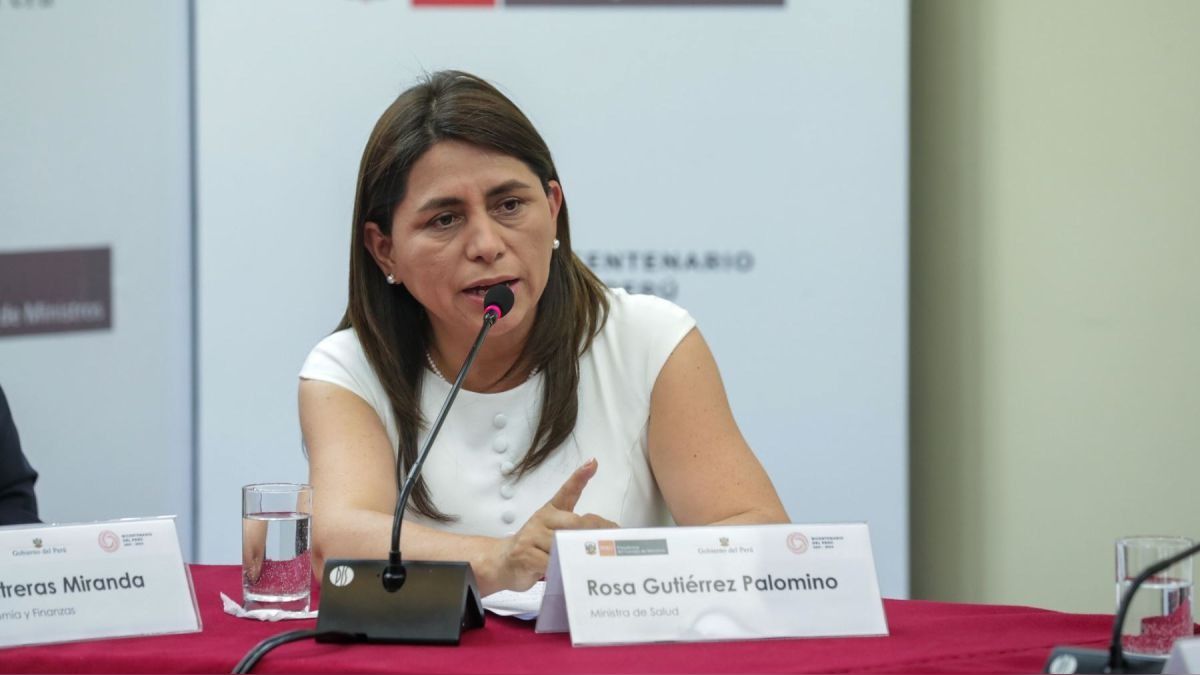 Congreso: presentan interpelación contra ministra Rosa Gutiérrez