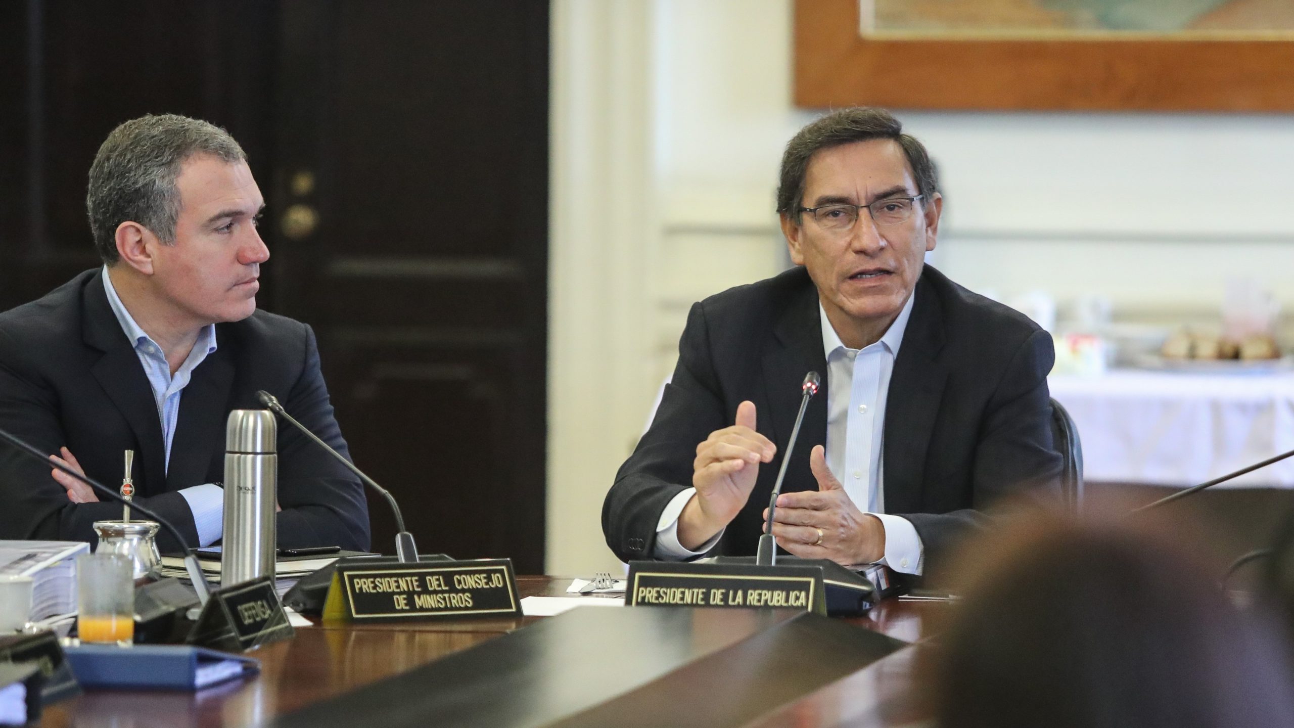 Presentan denuncia constitucional contra Vizcarra y Del Solar