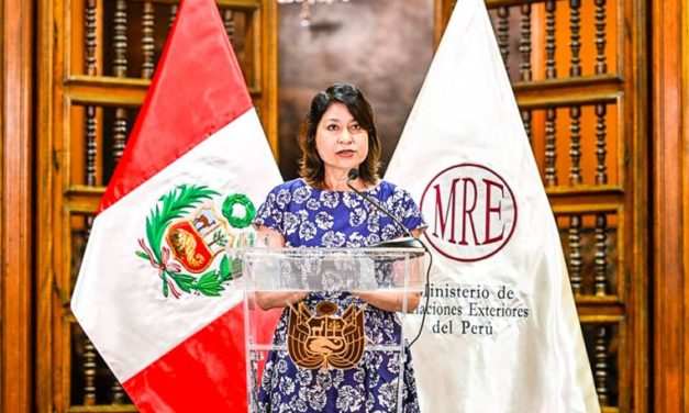 Canciller Ana Cecilia Gervasi