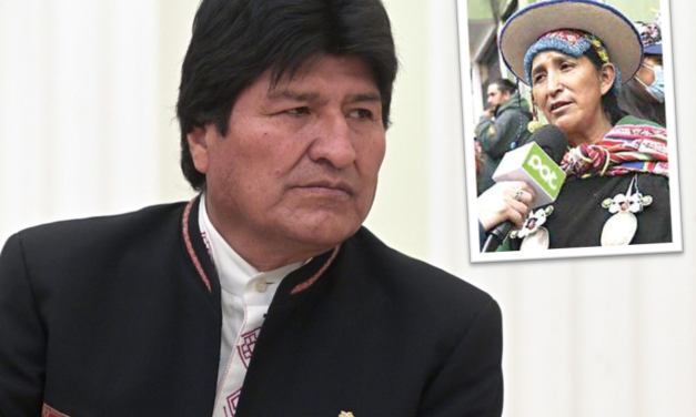 Evo Morales y Lidia Patty Mullisaca