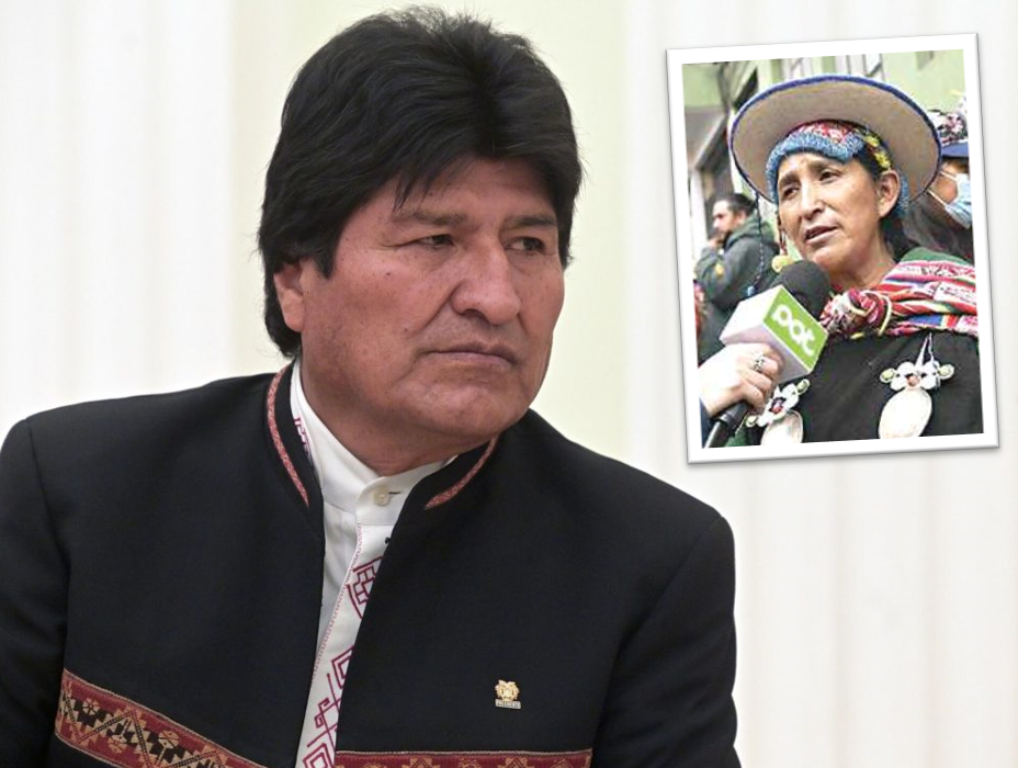 Evo Morales y Lidia Patty Mullisaca
