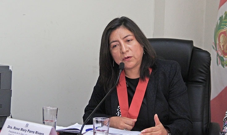 Jueza Rose Mary Parra Rivera - Corte Superior Lima Este