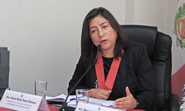 Presidenta de Corte Superior de Justicia de Lima Este_Rose Mary Parra Rivera