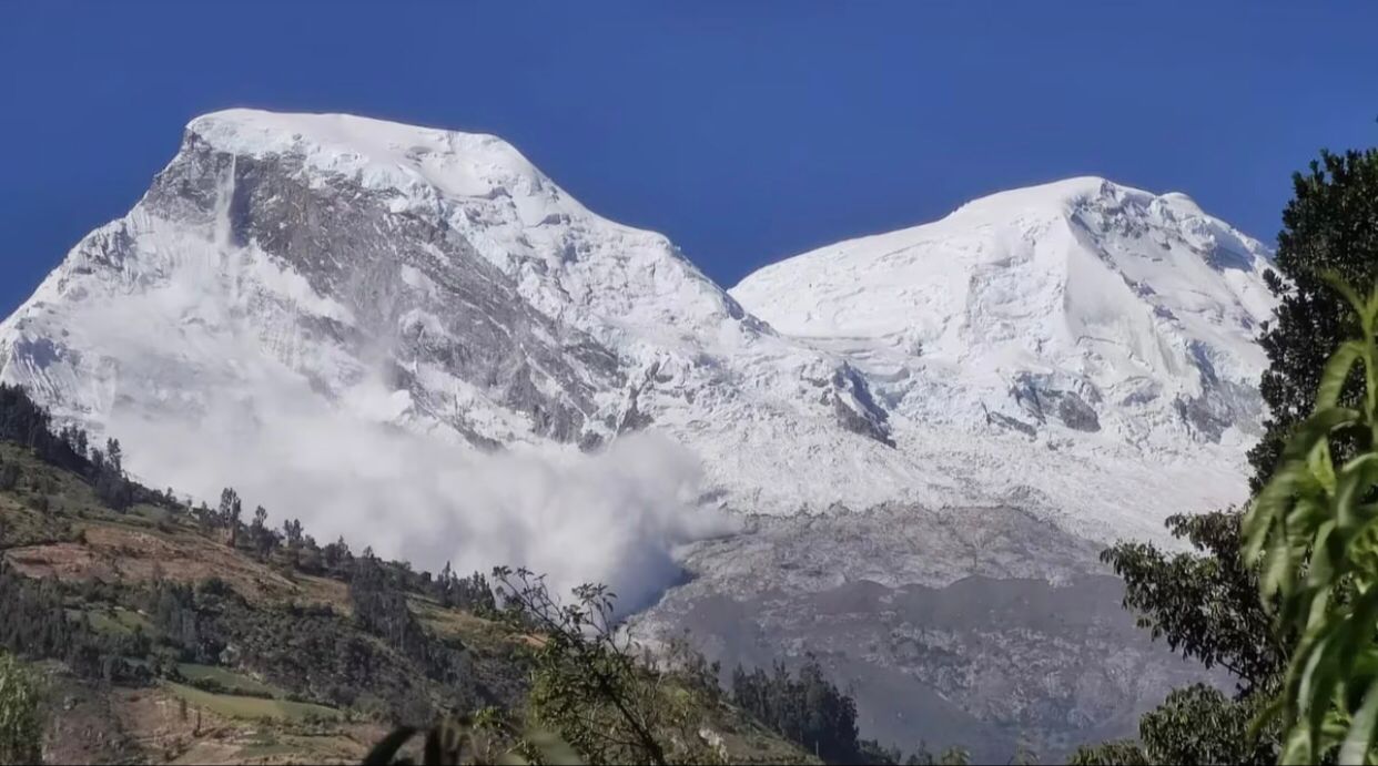 Avalancha en el nevado de Huascarán provoca miedo en Huaraz